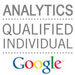 Photo of the words 'Analytics Qualified Individual